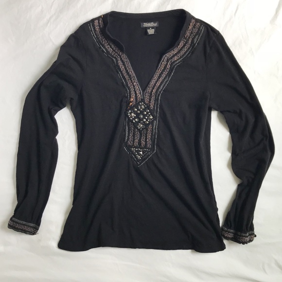lucky brand black shirt